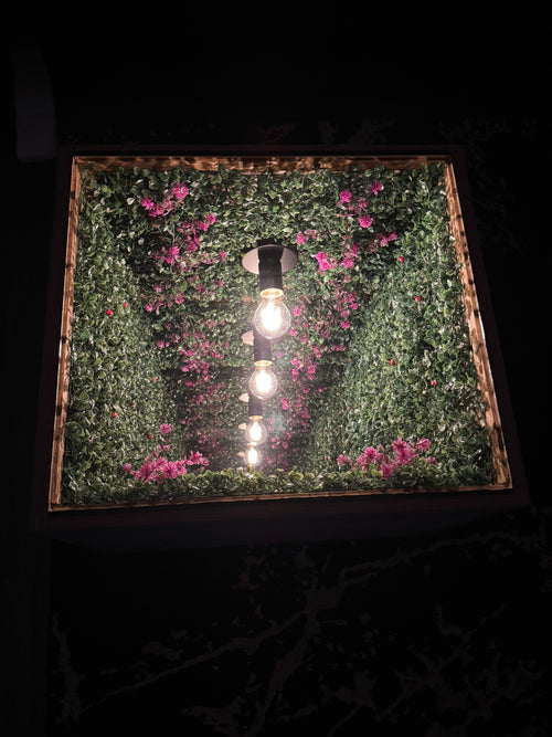 Infinity Mirror Table – Garden Style - Handgefertigt in Berlin